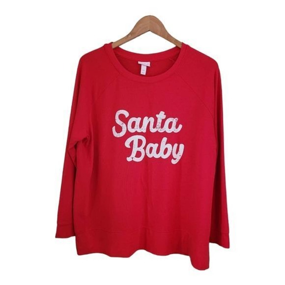 Isabel Maternity by Ingrid & Isabel Tops - Christmas Red Shirt